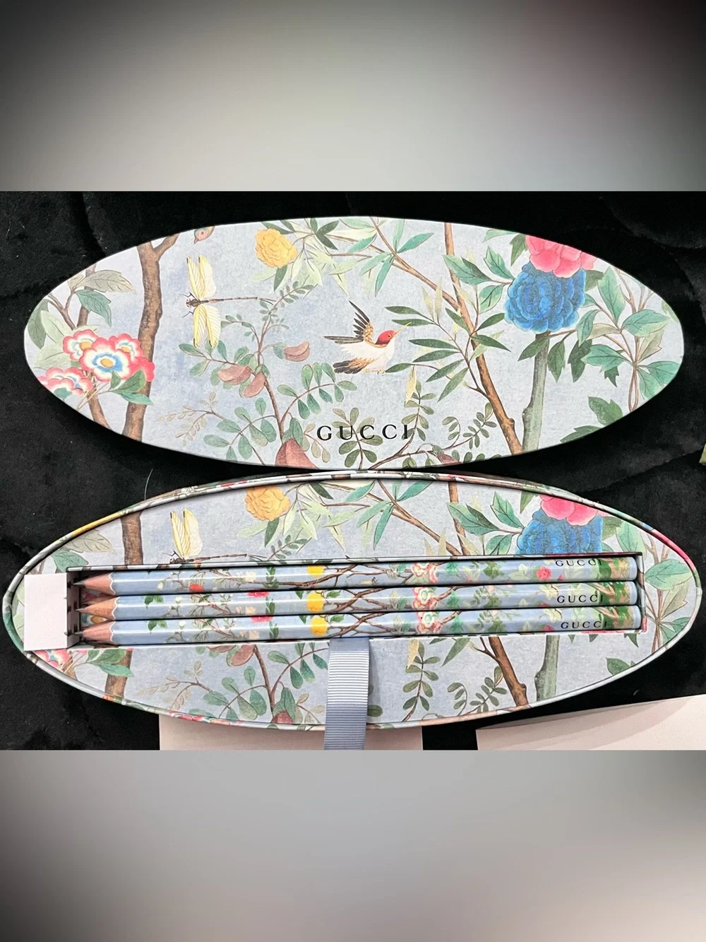 GUCCI Made in Italy Botanical Print Pencils